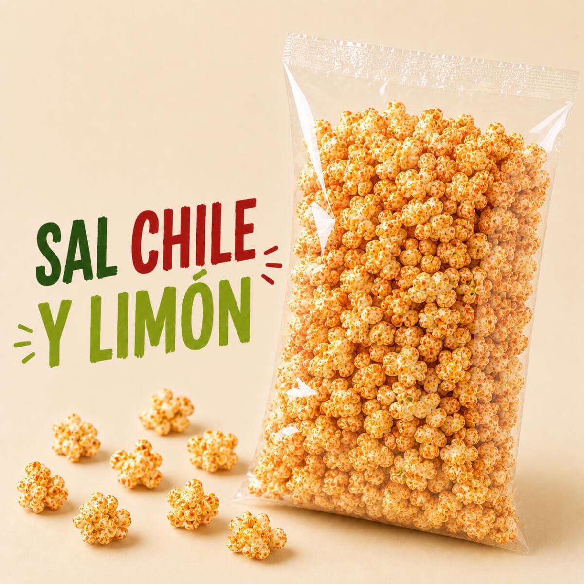 Palomitas de Maíz Sabor Sal Chile y Limon 110g