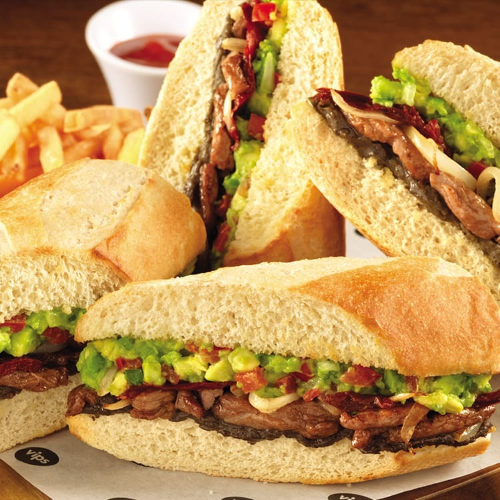 Baguete Arrachera