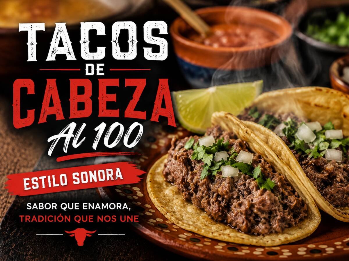 Tacos De Cabeza Al 100