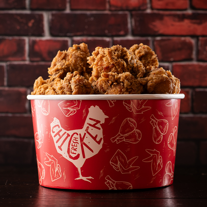 Baldão grande com 15 pedaços da coxinha da asa crocantes por fora e suculentos por dentro, acompanhado de 1 molho. Experimente essa combinação perfeita para sua refeição (serve de 3 a 4 pessoas). Leve grátis 1 molho a sua escolha.