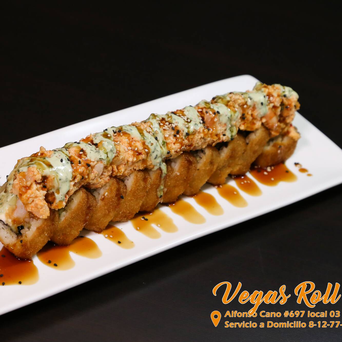 LAS VEGAS ROLL DE CANGREJO