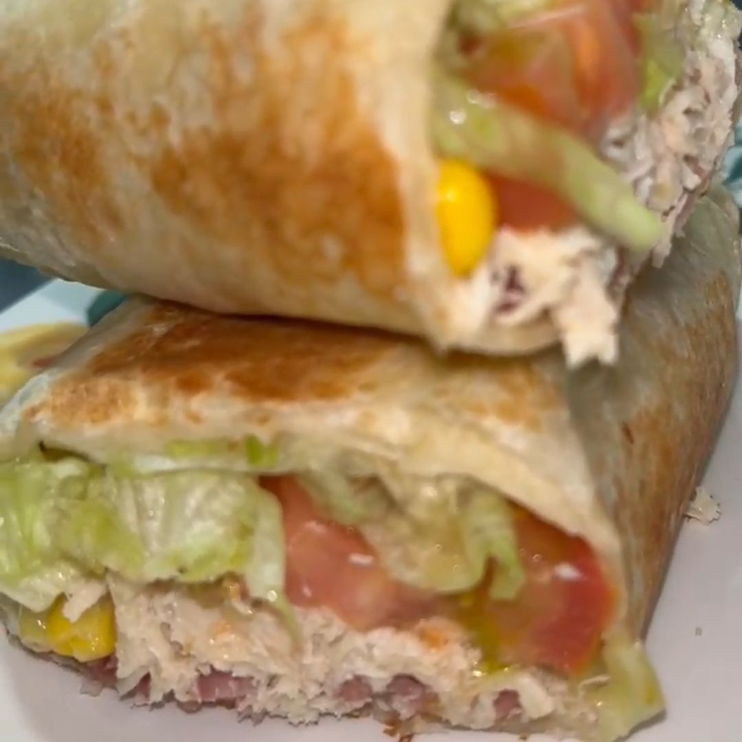 Burrito zariguello de pollo