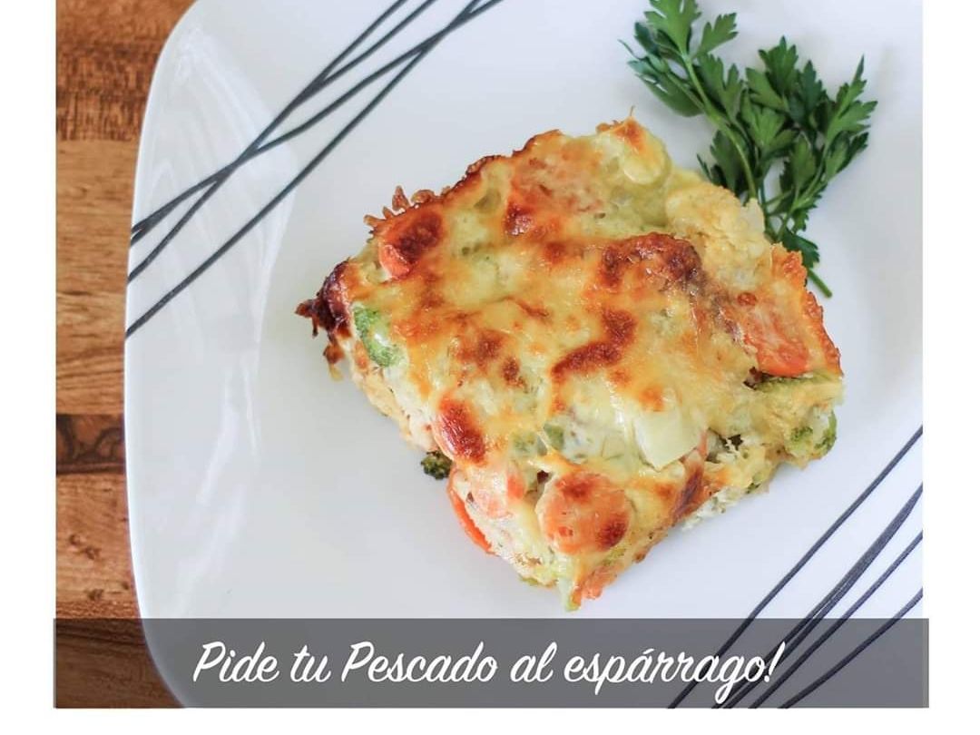 Pescado al Espárrago (Porción)