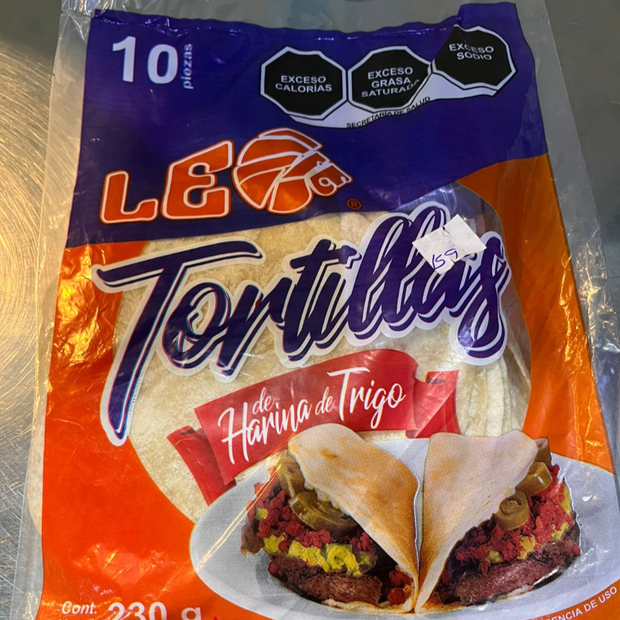 Tortilla De Harina C/10 Pzas