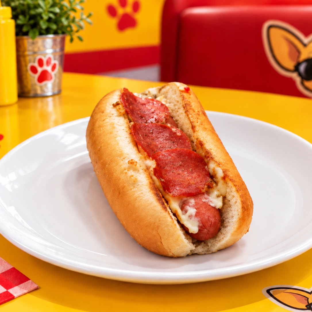 Hot Dog El Perrito Pizzero