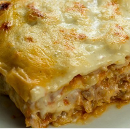 Lasaña Pollo Champiñon