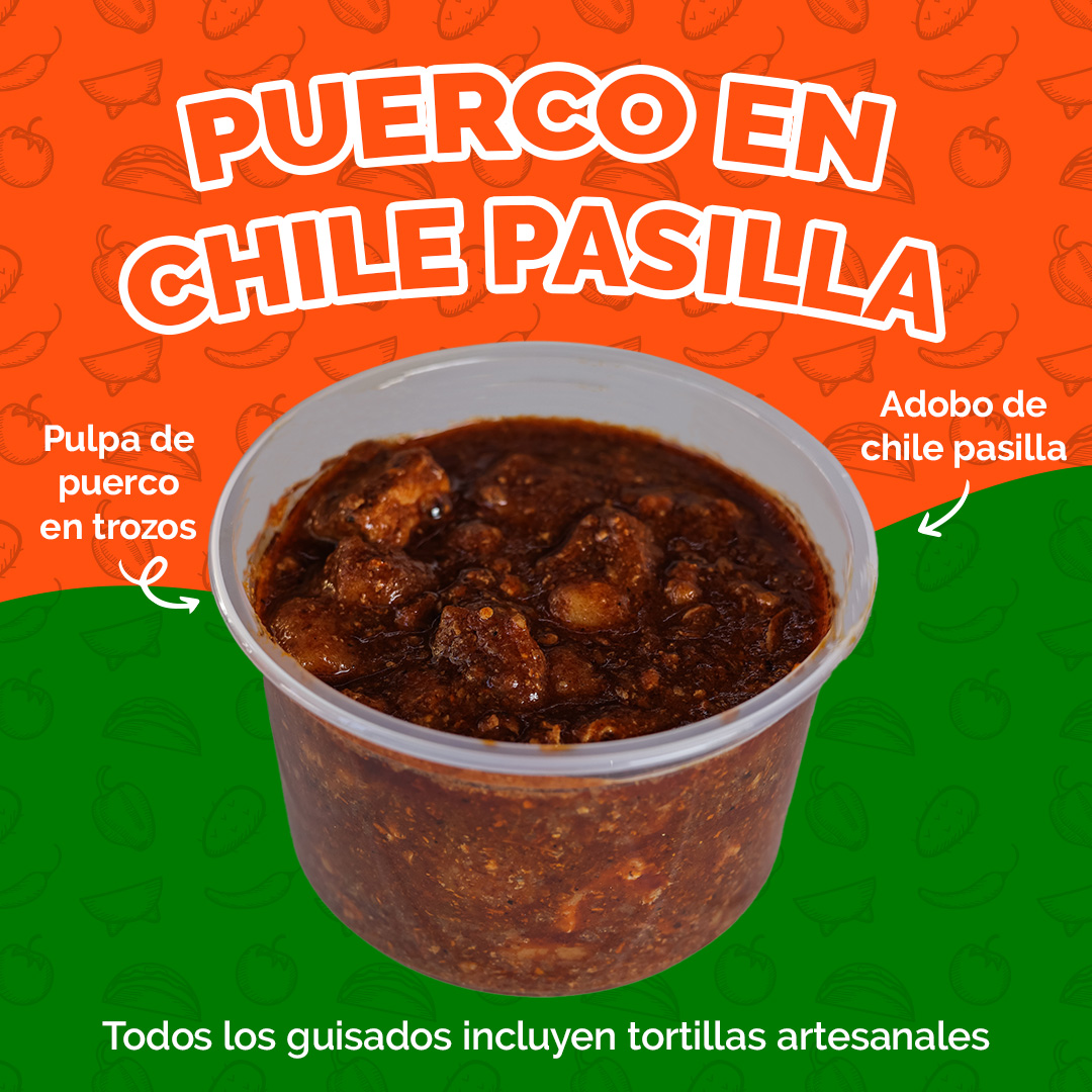 Medio Puerco en Chile Pasilla D