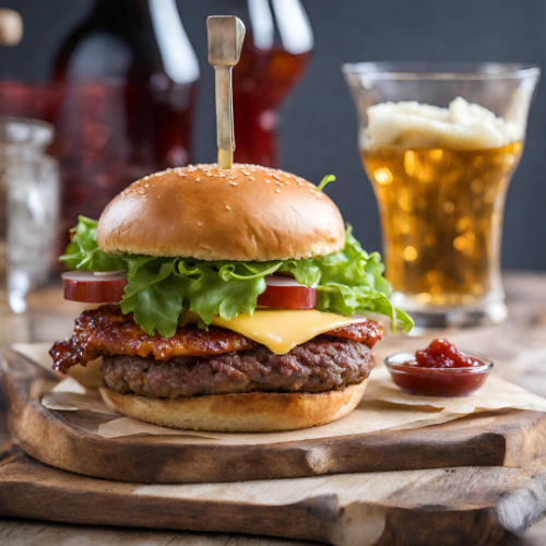 Hamburguesa "La Flamante Extrema"