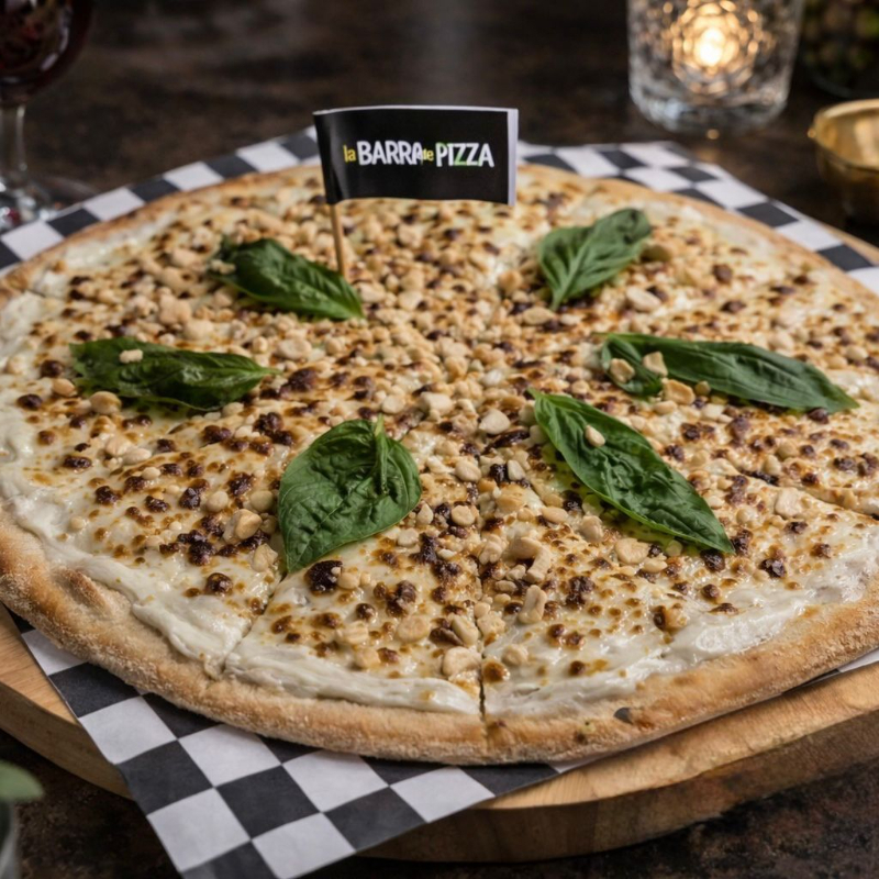 PIZZA JOCOQUE CON ALBAHACA