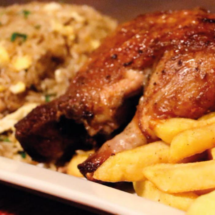 Mostro 1/4 a la Brasa + Inca Kola 500 ml