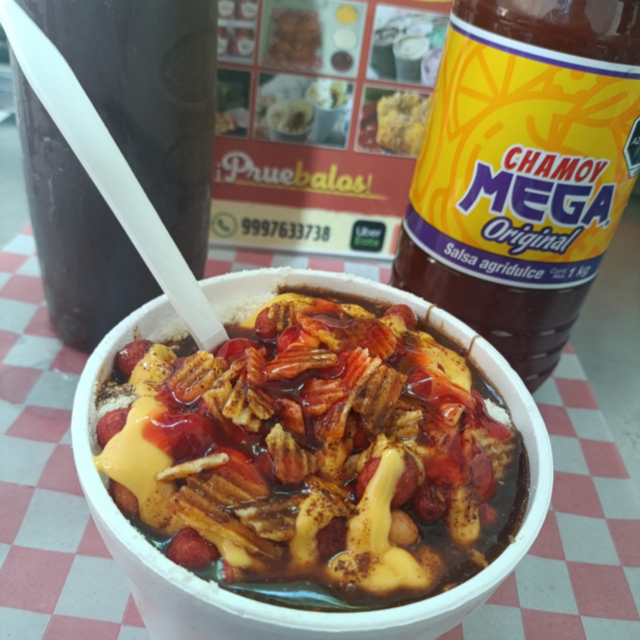 Esquite de 16 Oz con Toppings a Elegir