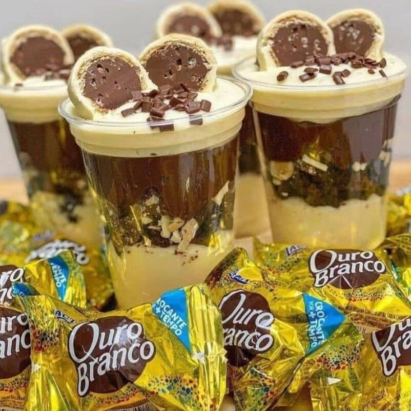 Copo da felicidade de Ouro Branco.
