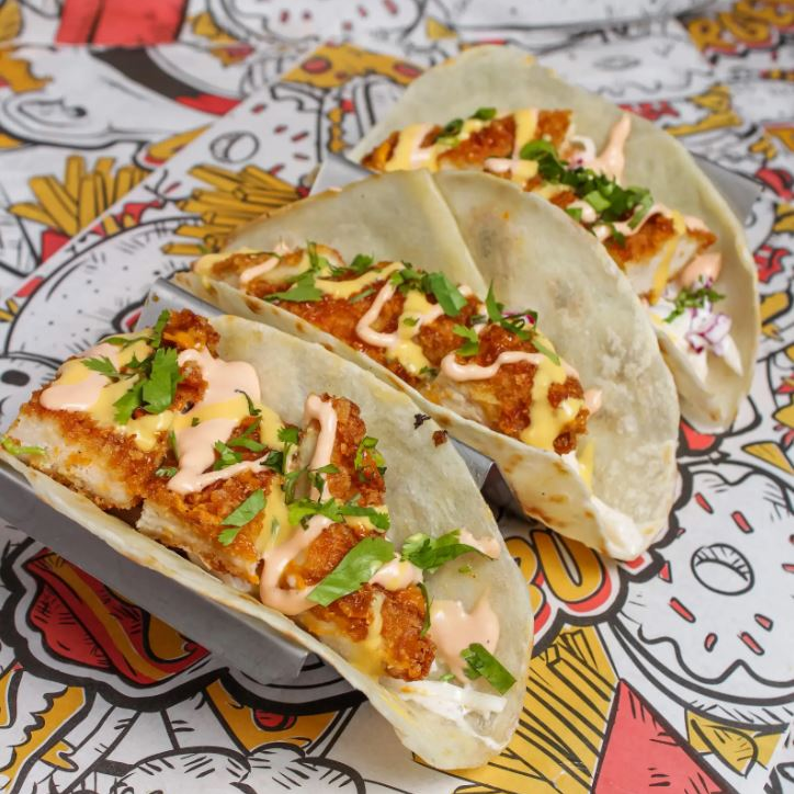 Crispy Chicken Tacos