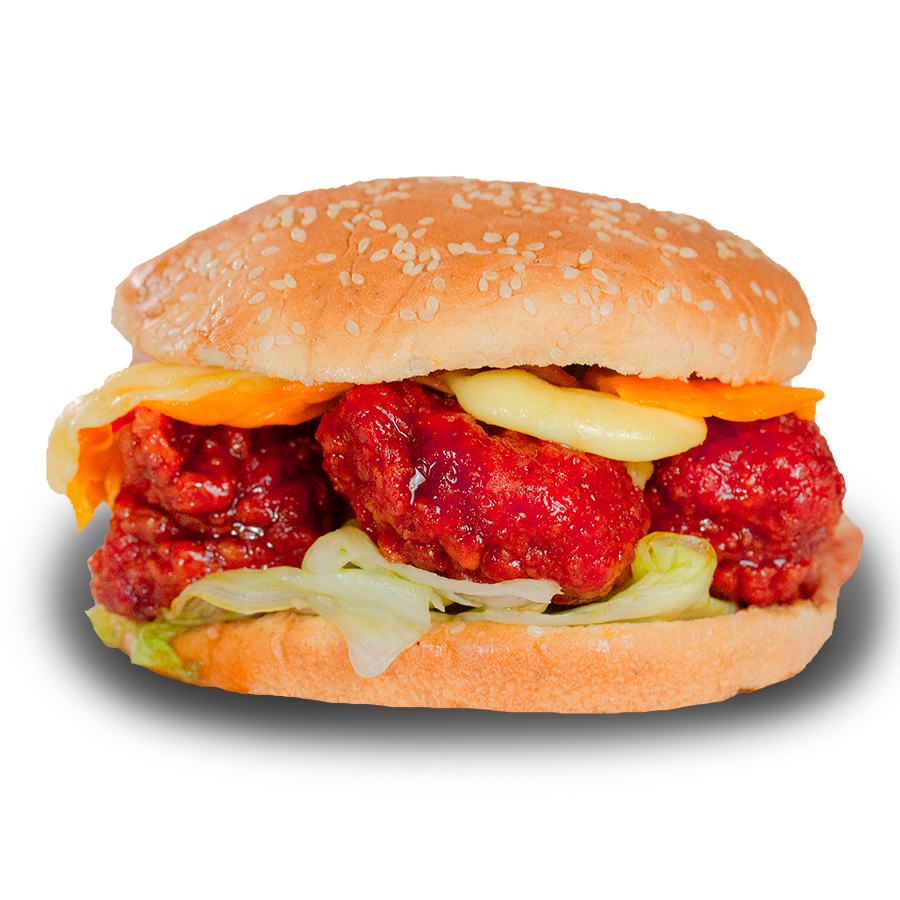 Burger De La Casa (Escarlata Fresas con Chipotle)