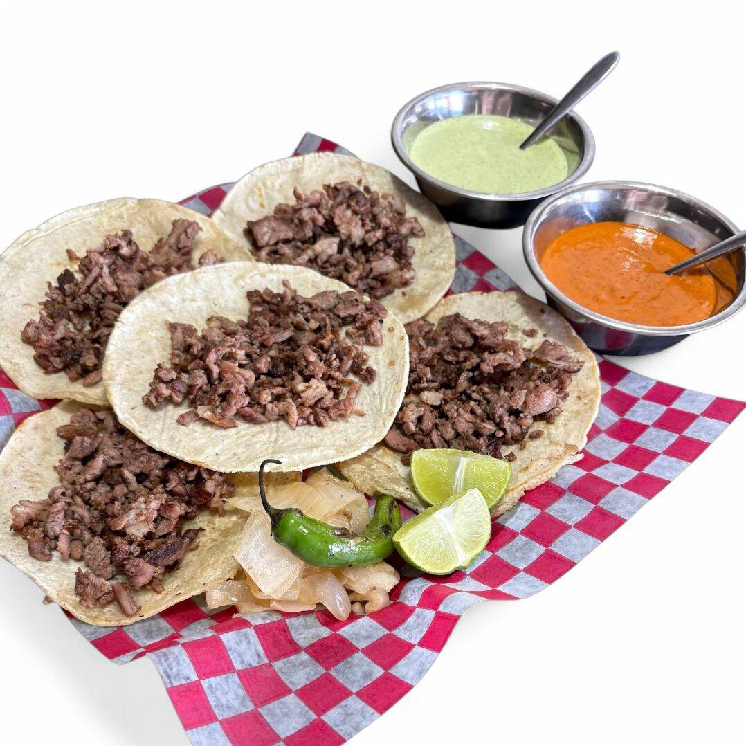 Orden de 5 Tacos de Asada