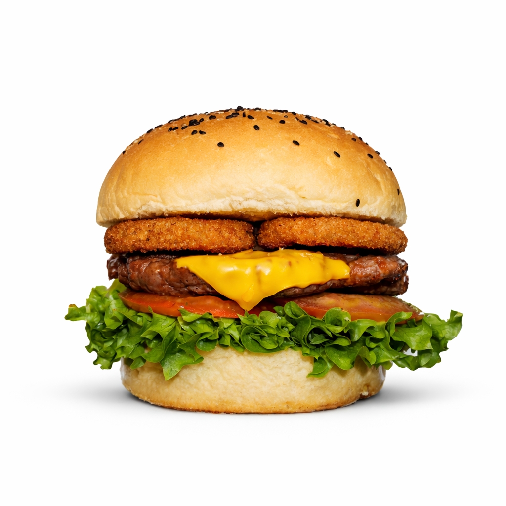 Hamburguesa Vaquera con Papas
