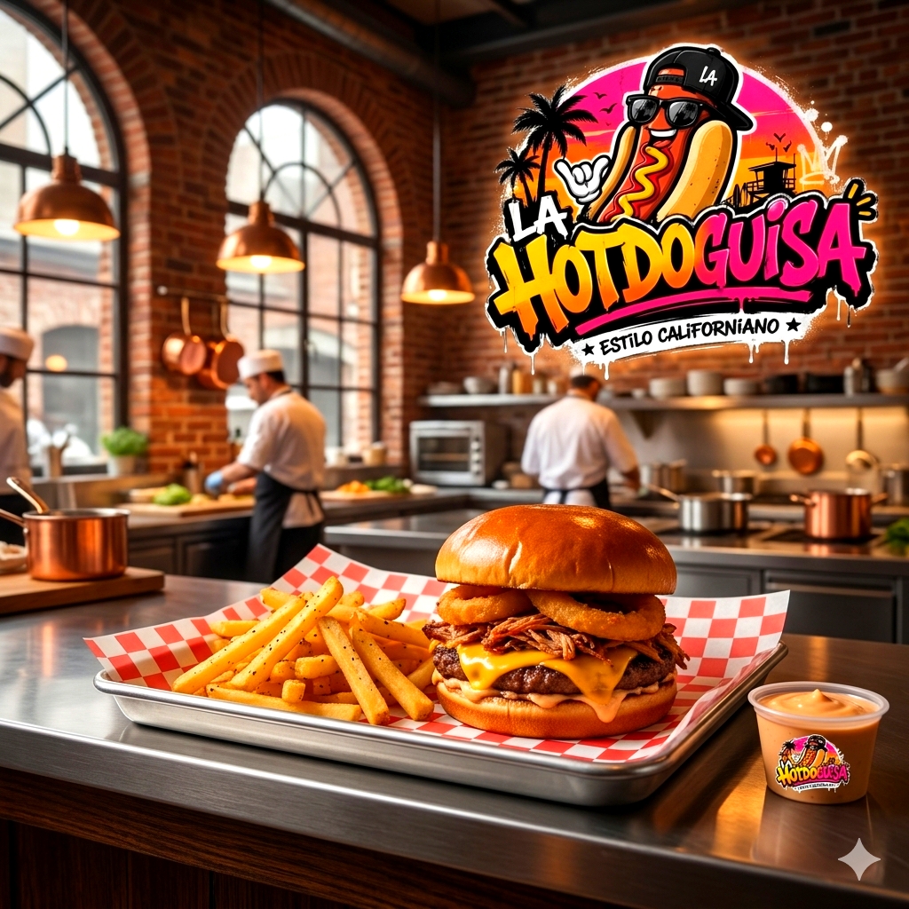 HAMBURGUESA AROS Y BBQ