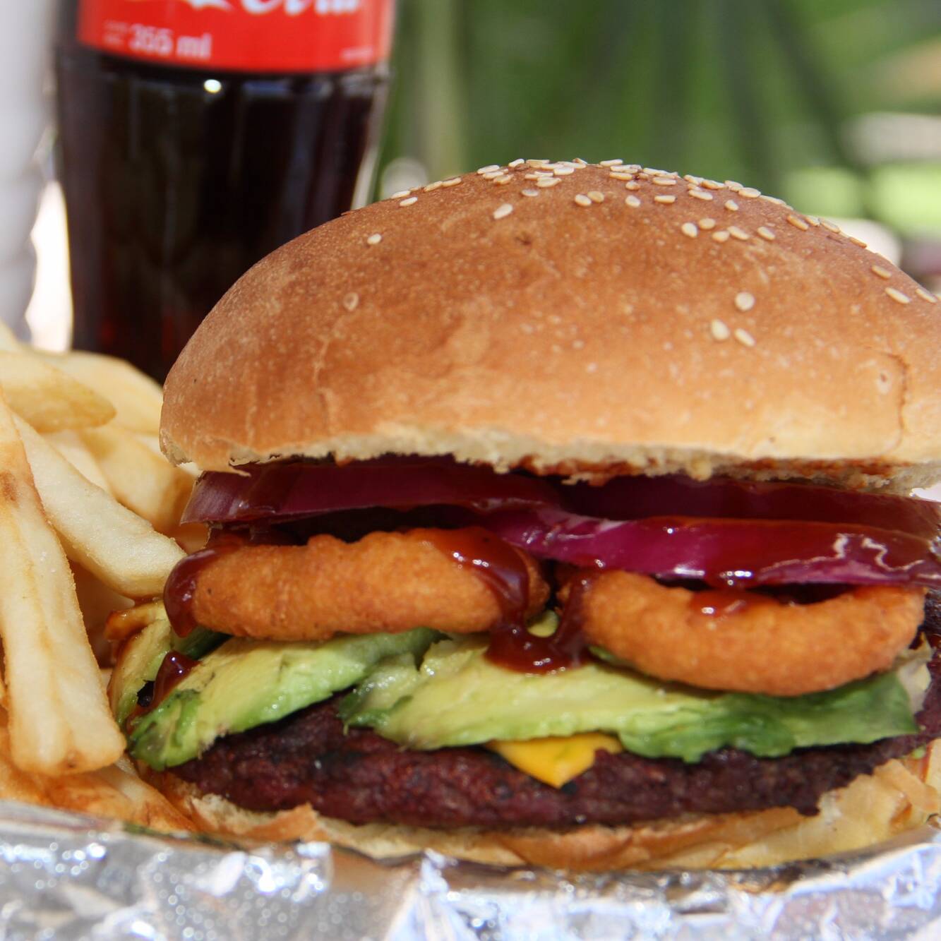 Hamburguesa Vaquera mas Refresco