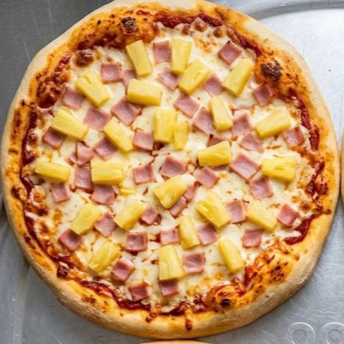 Pizza hawaiana regular