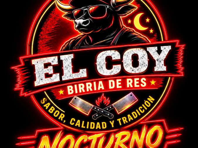 Tacos Y Birria De Res El Coy Suc Pradera Nocturno