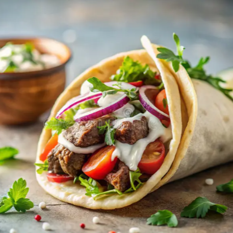 Plato Griego con Gyro