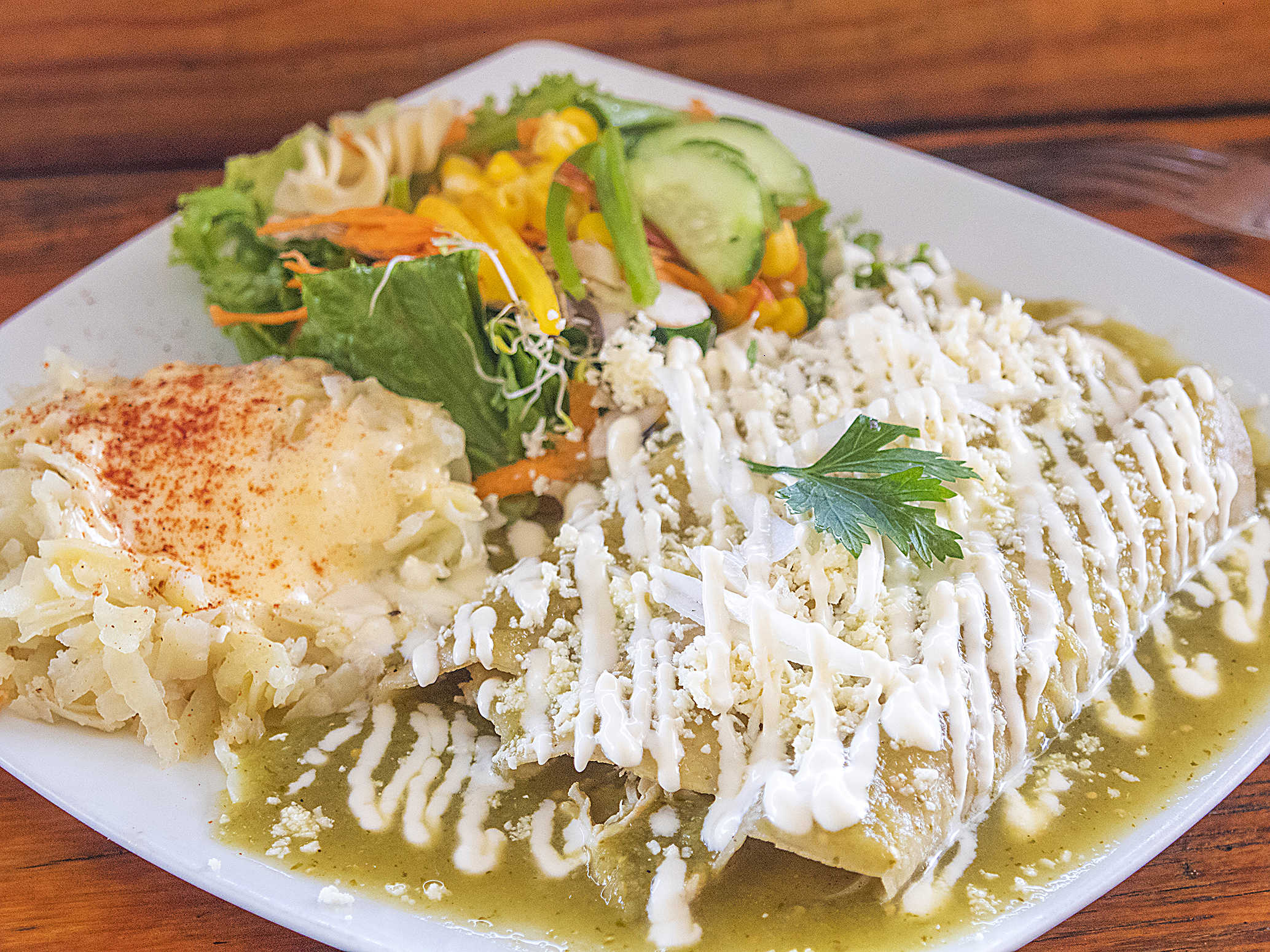 Enchiladas Suizas