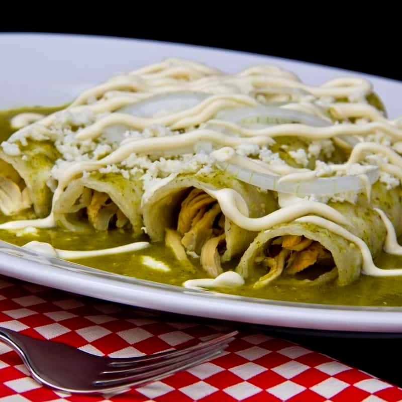 Enchiladas Verdes 5pz