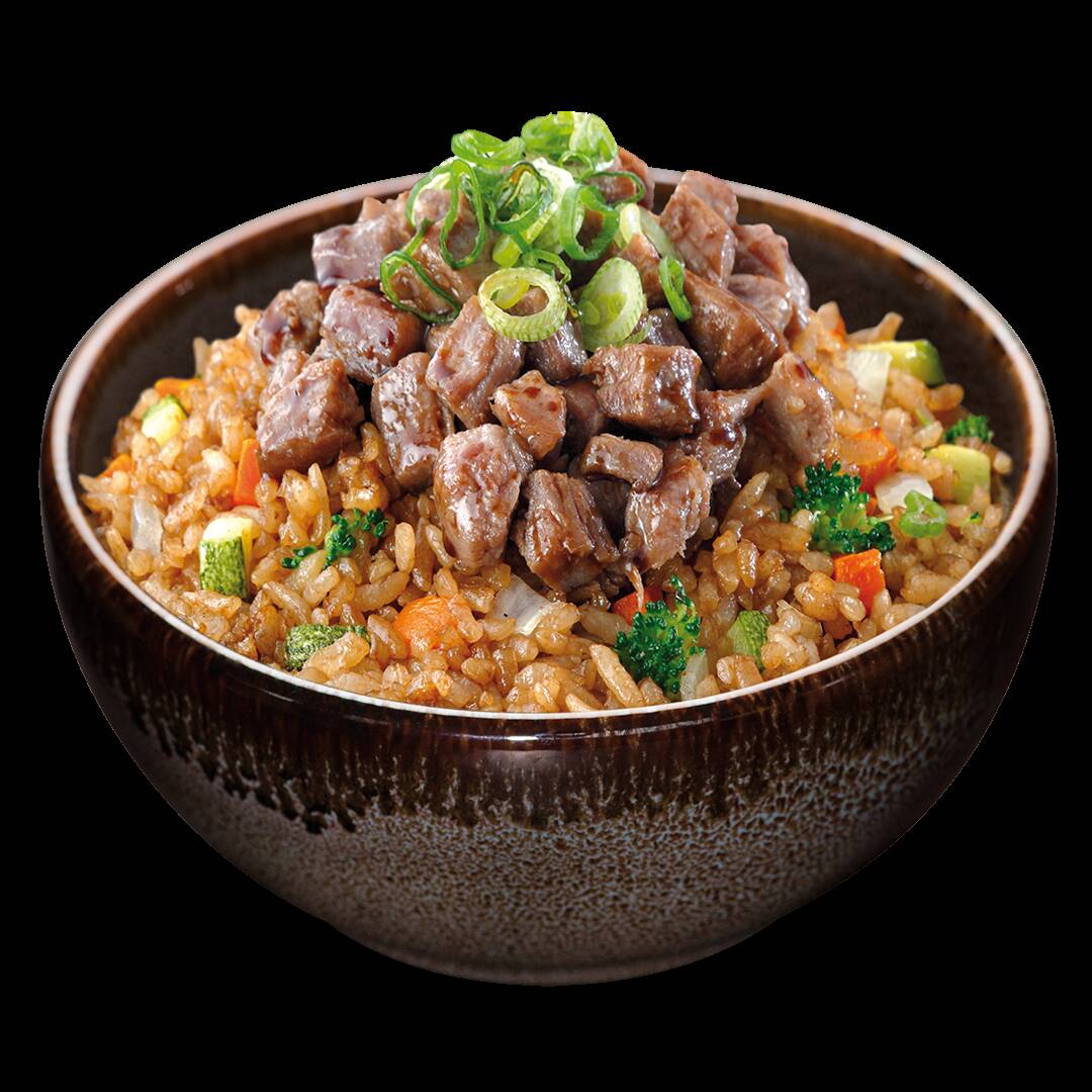 yakimeshi especial con camaron y pollo