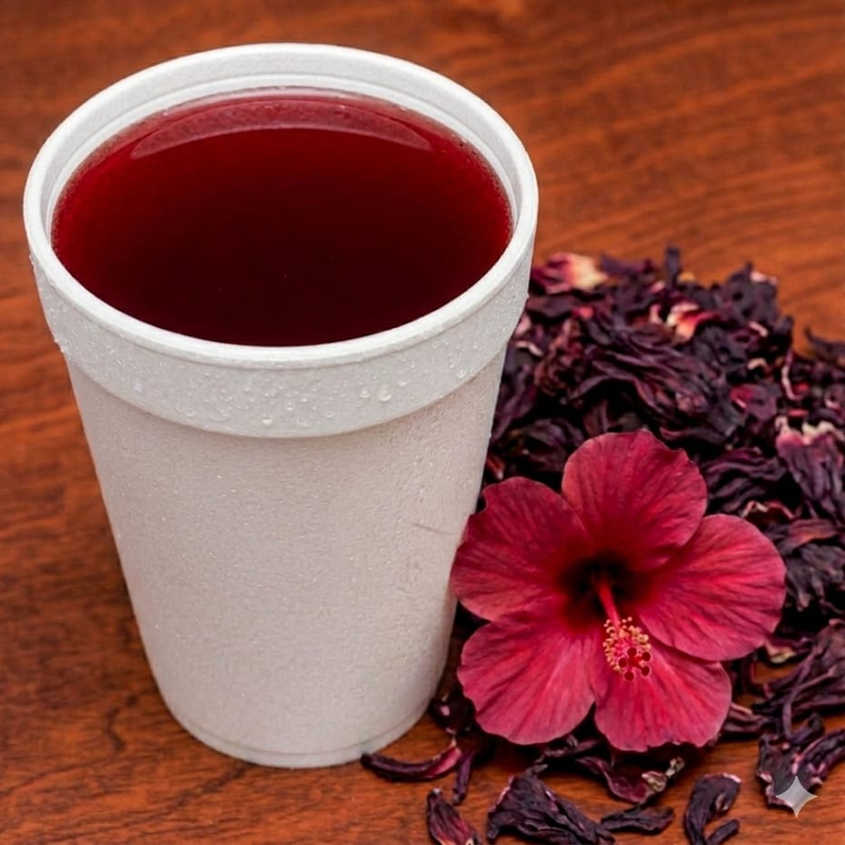 Agua de Jamaica 1L.