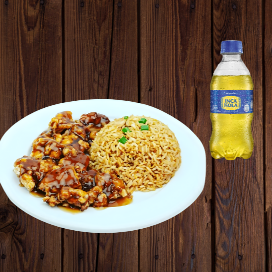 Chikaukay con Piña  + Gaseosa