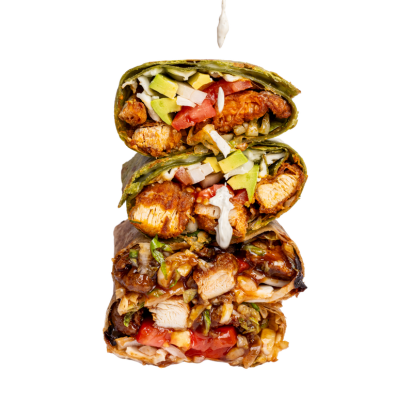 Wrap de Boneless BBQ