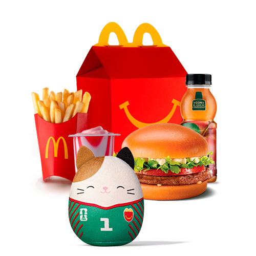 Cajita Feliz Hamburguesa Lechuga Tomate