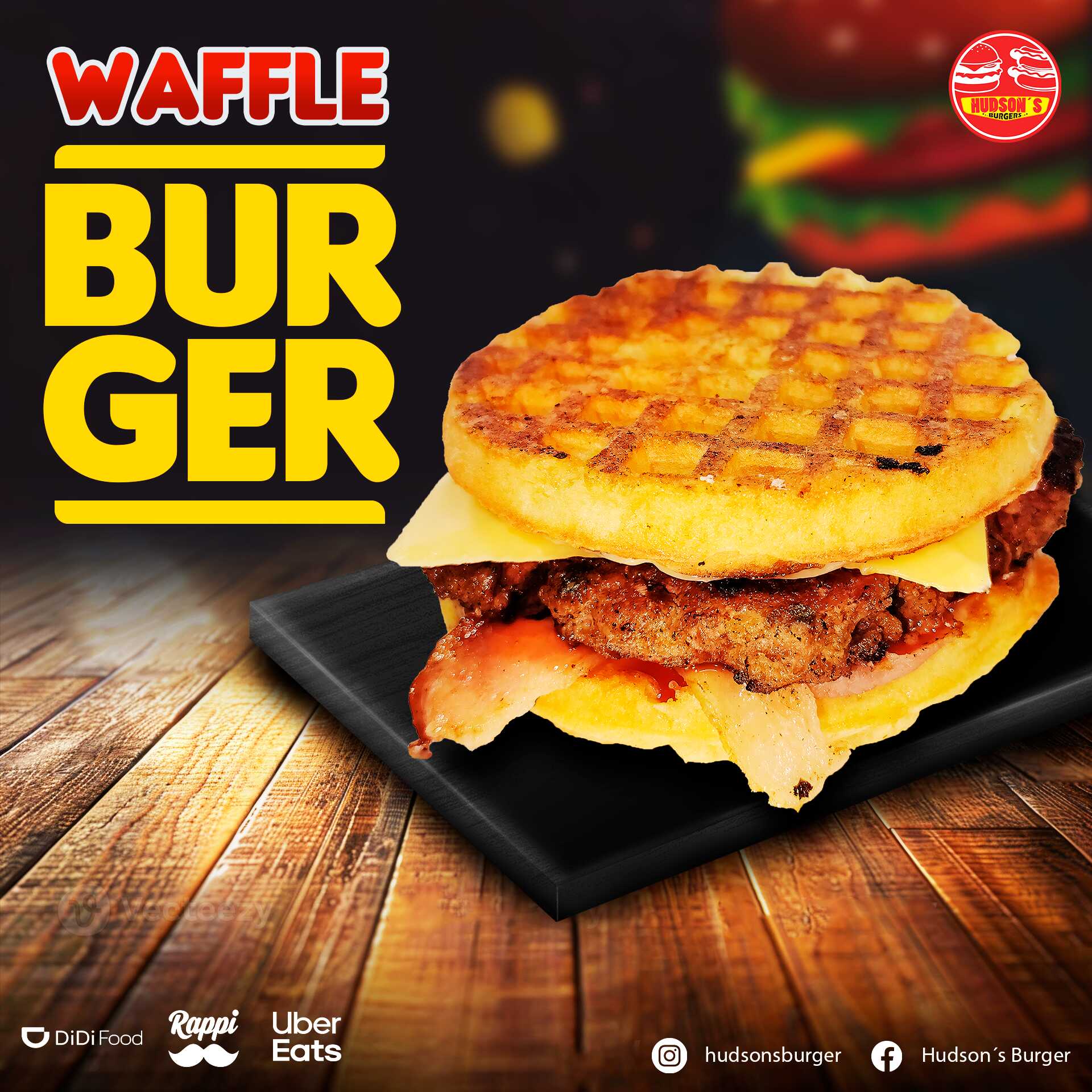 Waffle Burger