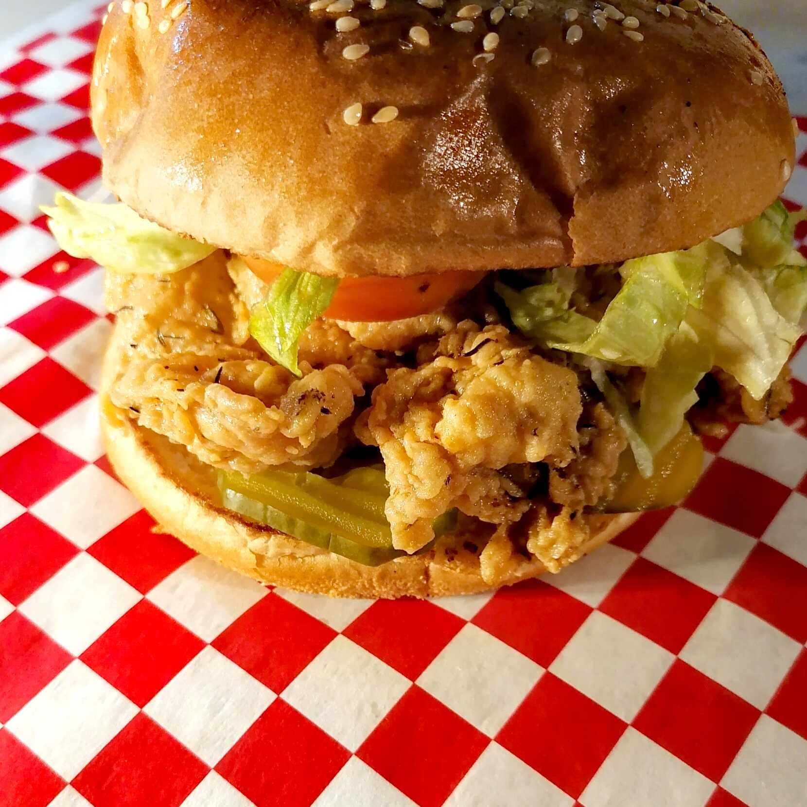 Crispy chicken burguer