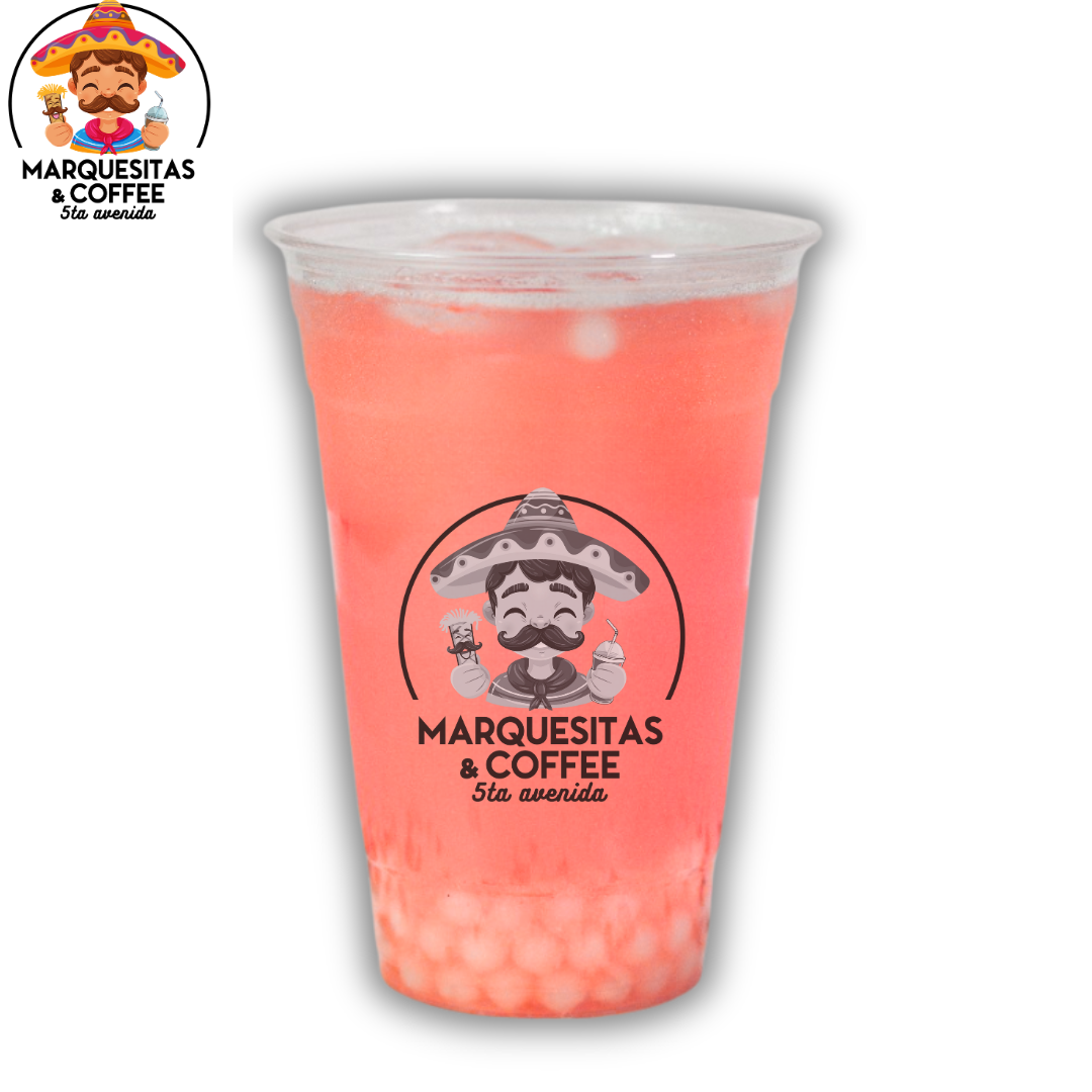 Boba yakult fresa