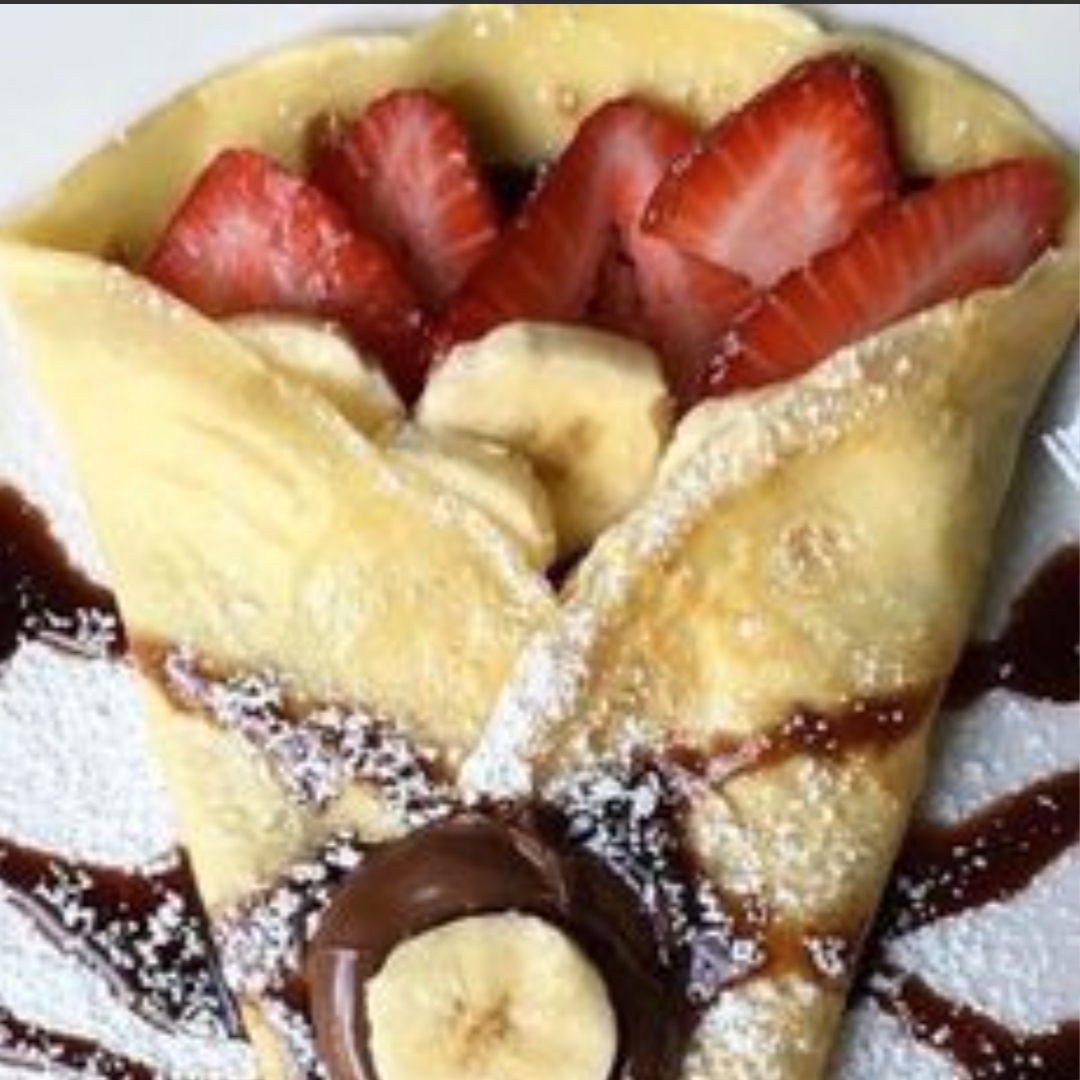 Crepe de Fruta con Morocha