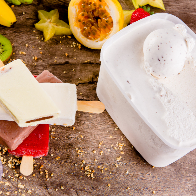 Escolha 1 pote de sorvete de 2 litros e uma Paleta mexicana