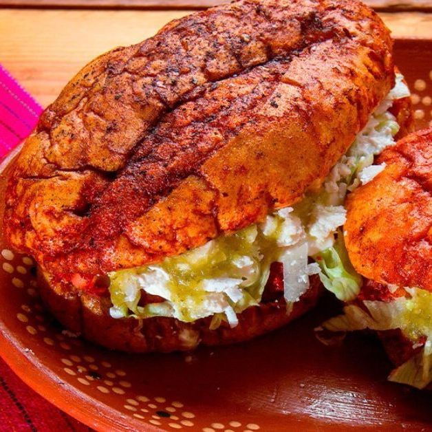 Pambazo de Papa con Longaniza