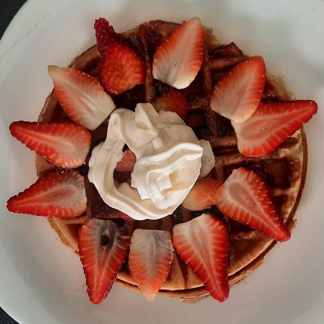 Waffle Dulce-Fresa