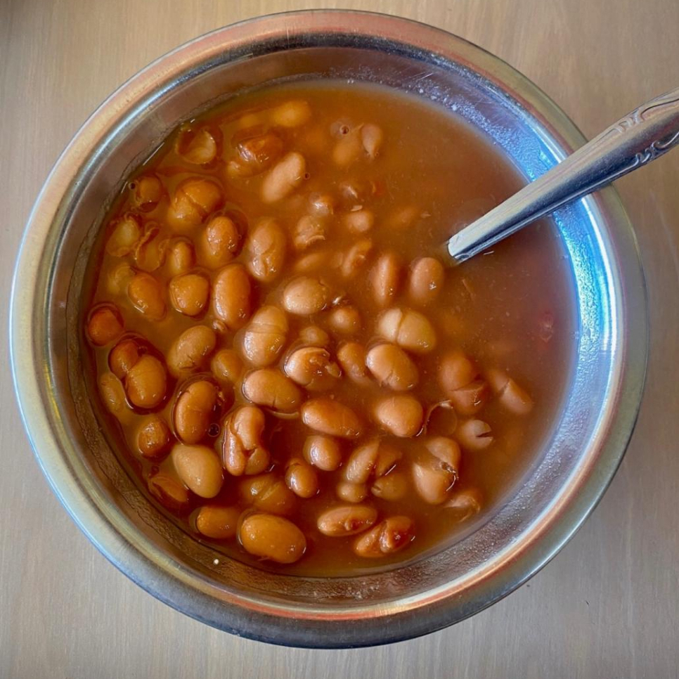 Frijoles, Mediano