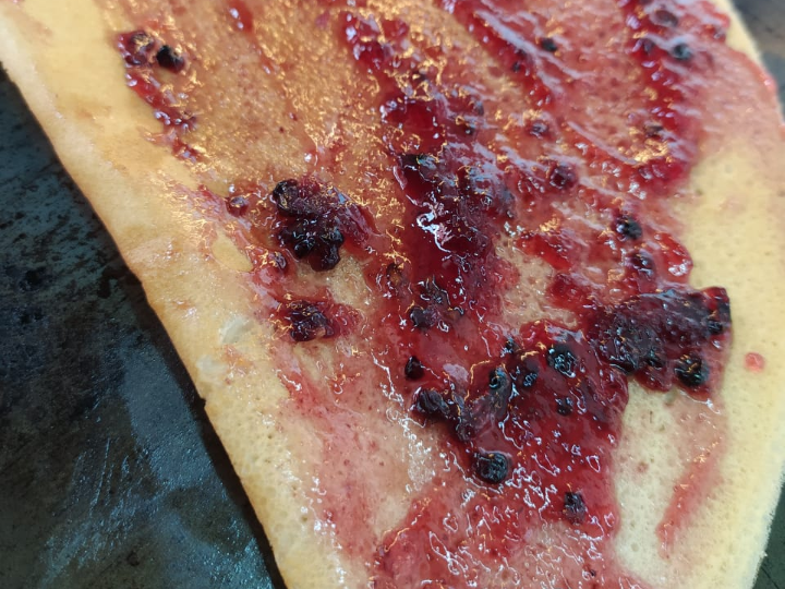 Crepa de Mermelada de Zarzamora