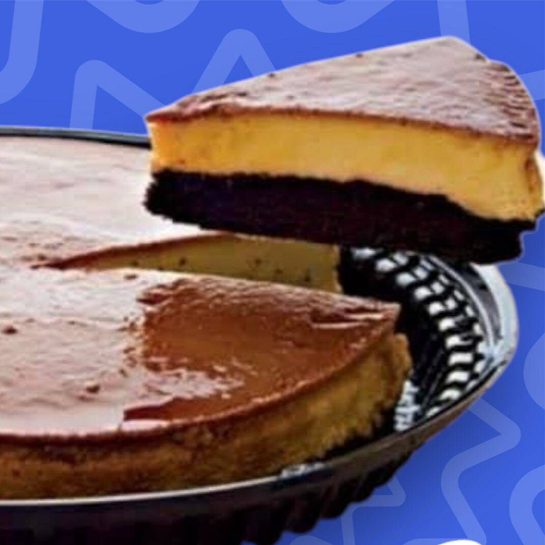Rebanada Chocoflan