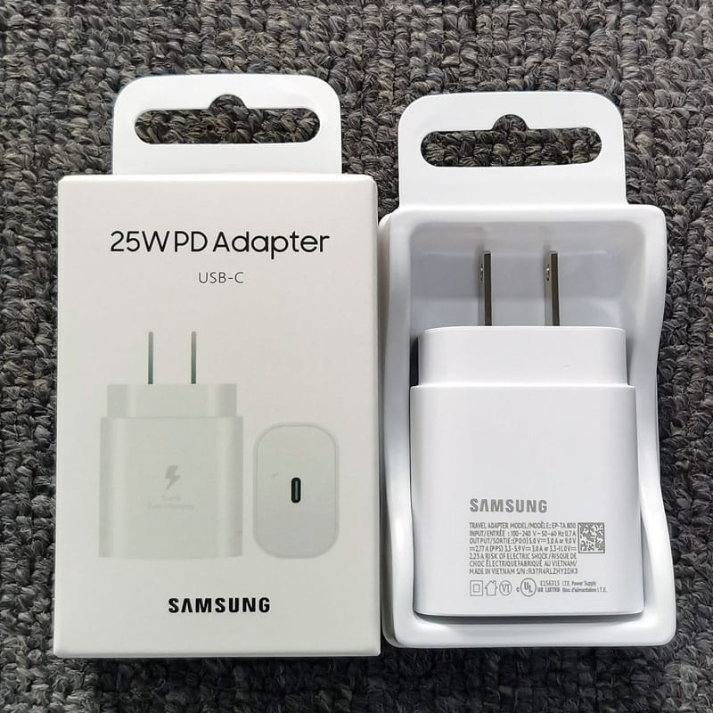 Cargador Cubo de Samsung 25w Tipo C