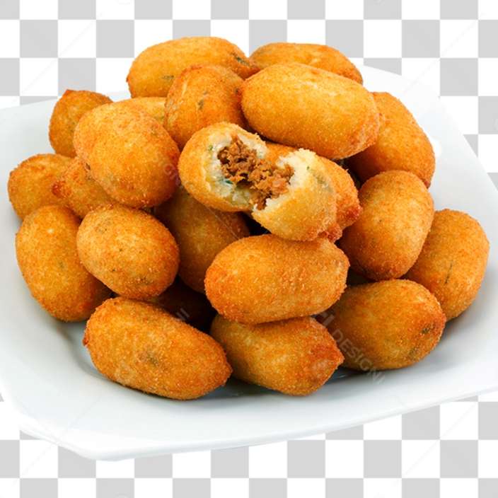 30 Bolinhos de carme (Tamanho Festa)