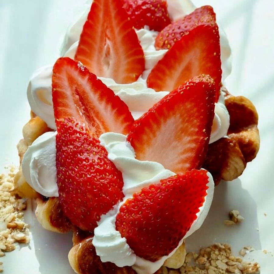 Croffle de Fresa