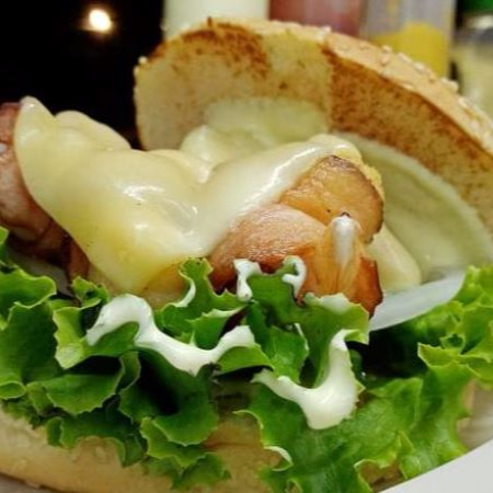 hamburguesa camaron tocino