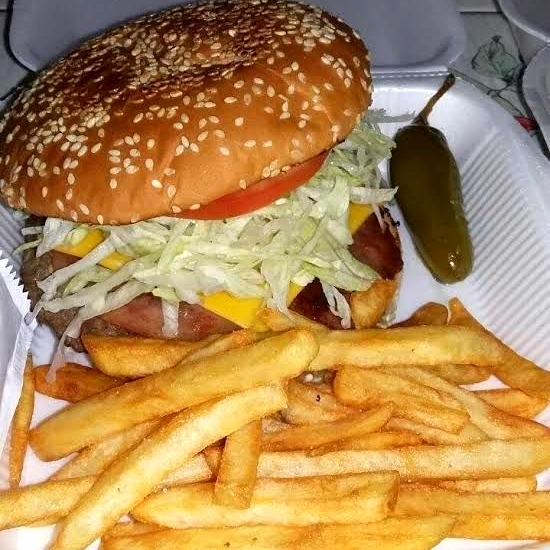 Hamburguesa con Papas