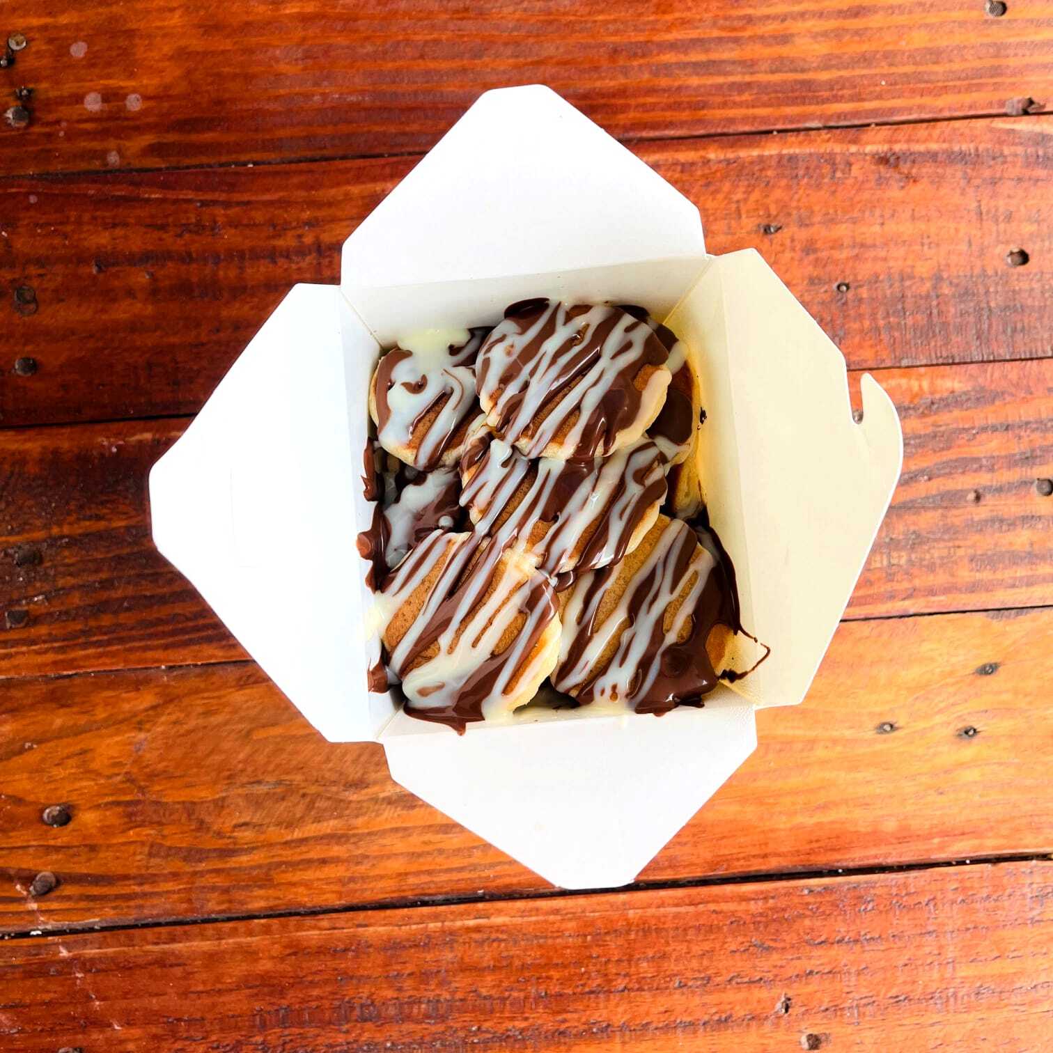 Mini Hot Cakes con Hershey