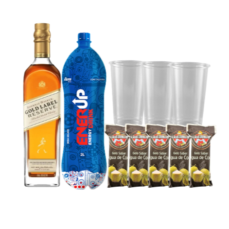 Gold Label + Enerup 2L + 5 Gelos + 3 Copao