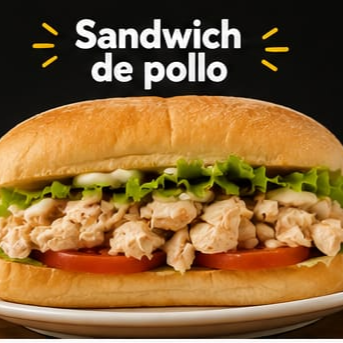 Sandwich de Pollo + Papas Francesas